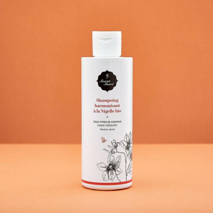SHAMPOING HARMONISANT À LA NIGELLE BIO fabriqué en FRANCE