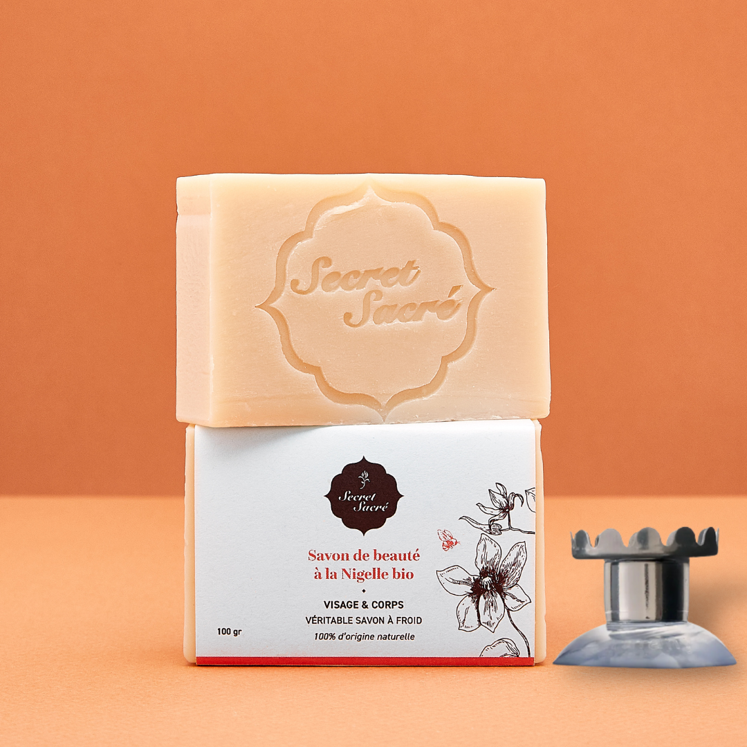 Savon à la nigelle support