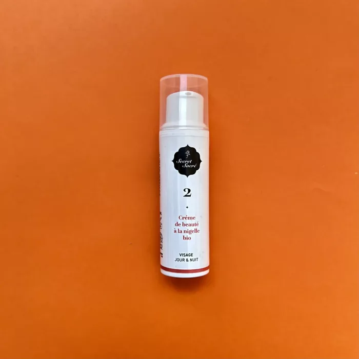 découverte soins nigelle crème visage recto