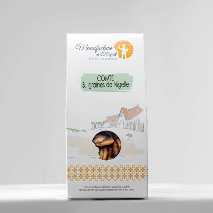 Biscuits-Comté & Graines de Nigelle